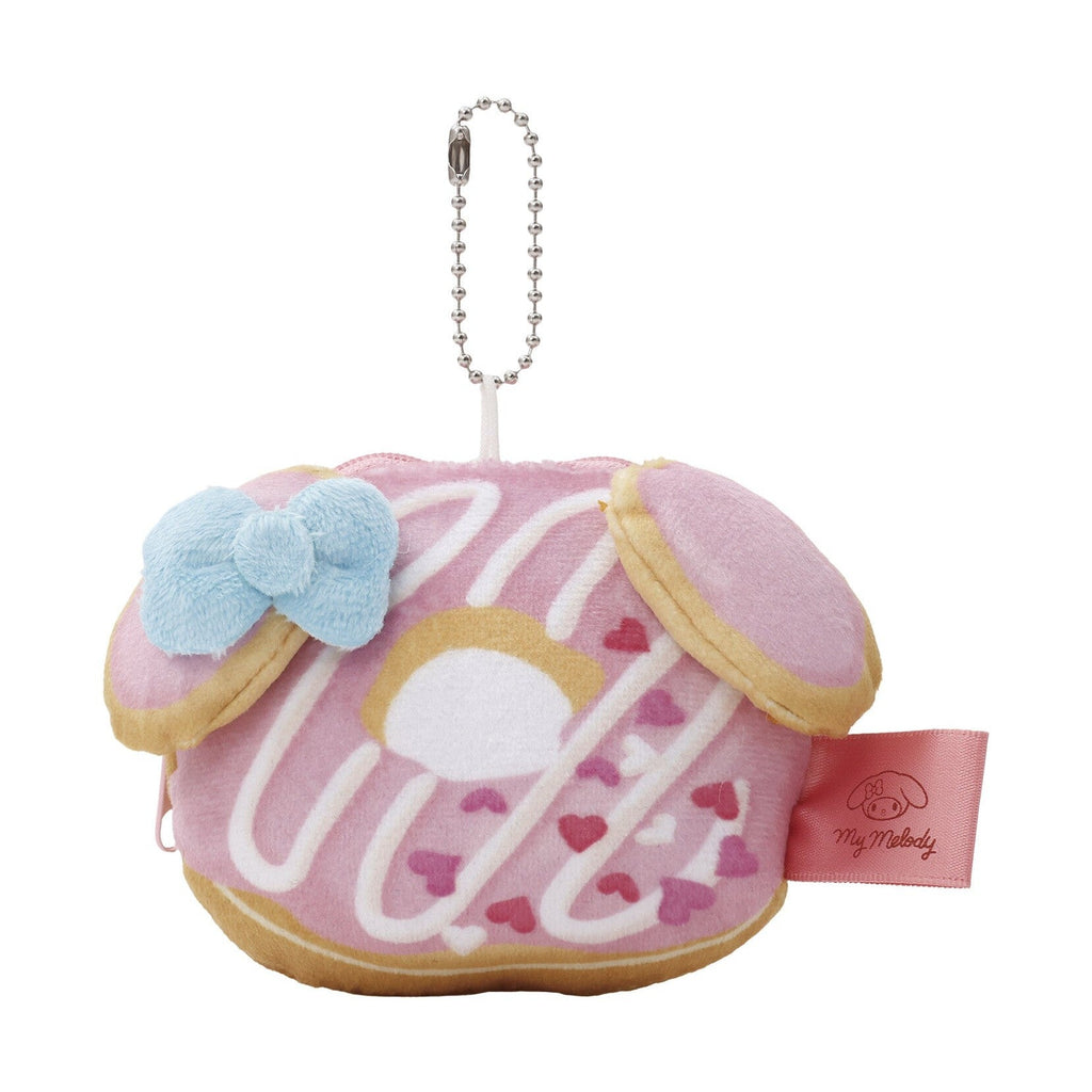 Sanrio Donut Mini Plush Pouch Keyring - My Melody