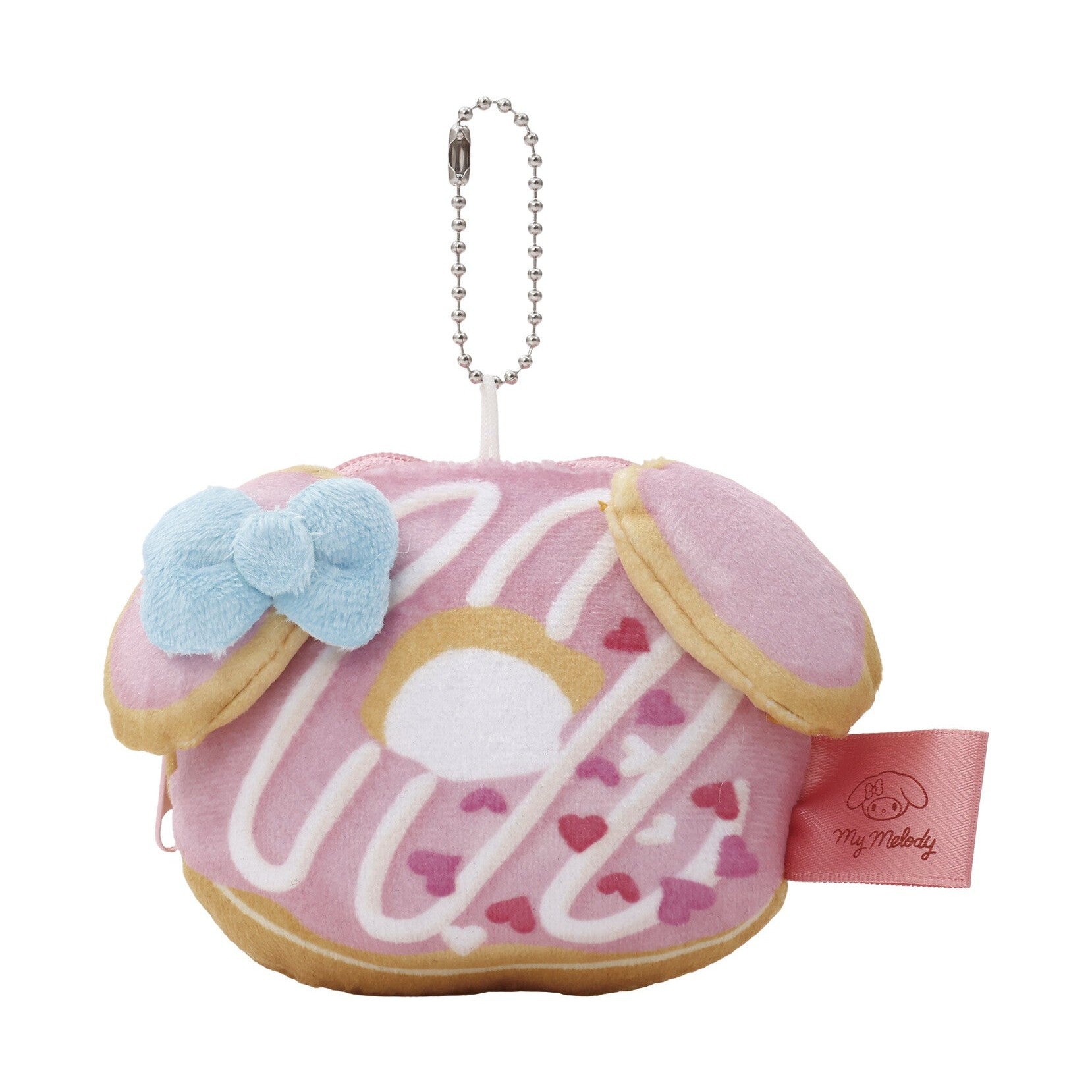 Sanrio Donut Mini Plush Pouch Keyring - My Melody