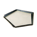 Sendan Oribe Pentagonal Plate 14.5×14