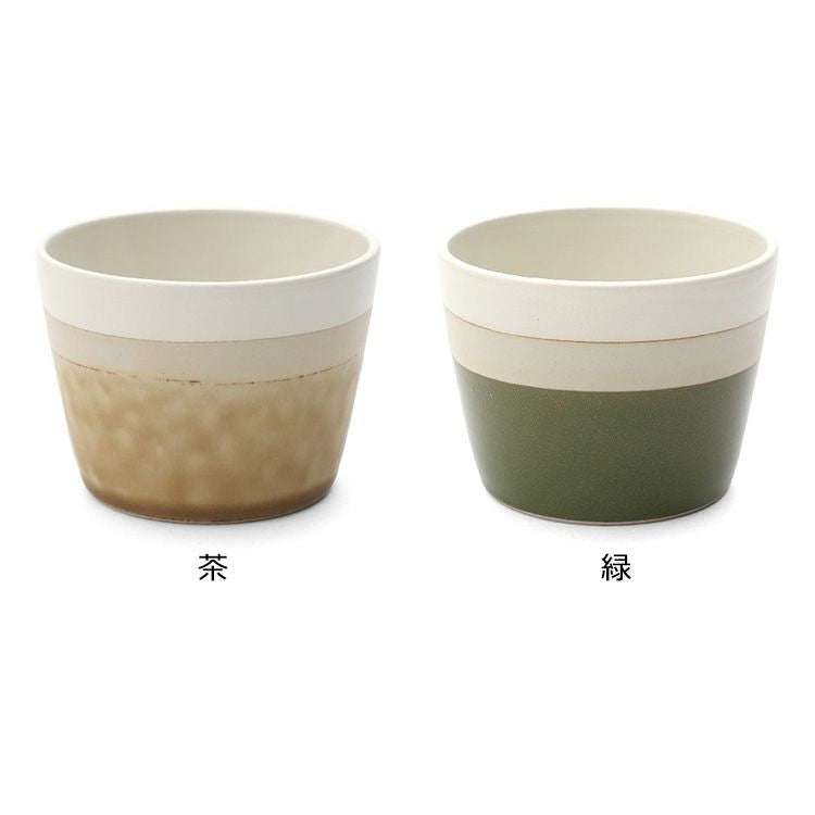 Seto Beige Kizeto Layer Cup 300ml