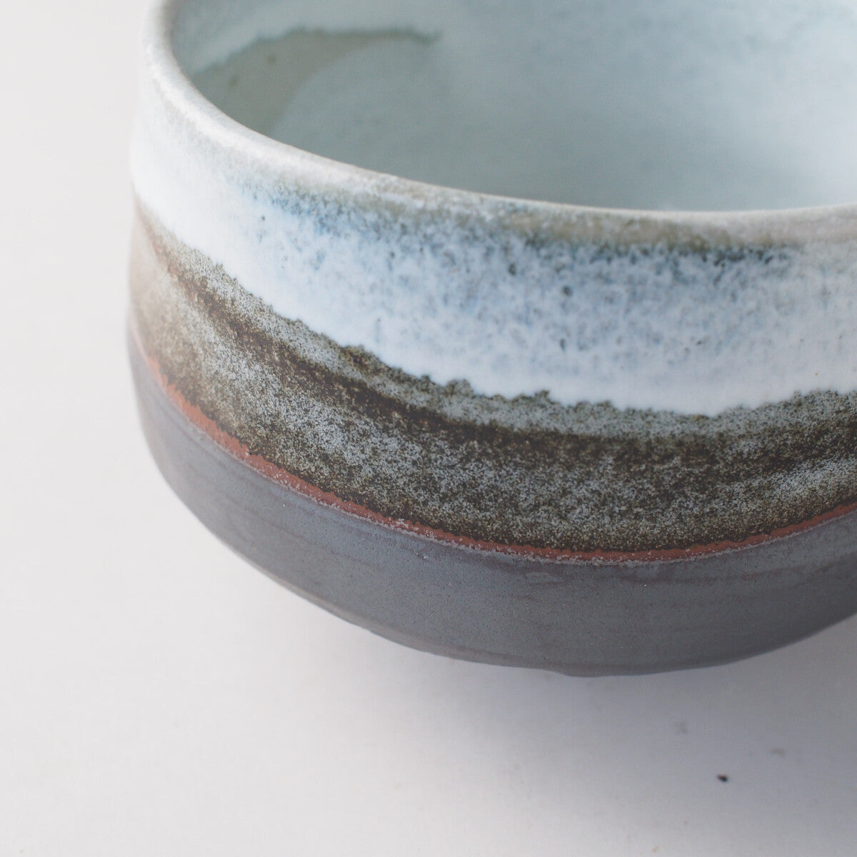 Shimo Yuki Snow Frost Matcha Bowl