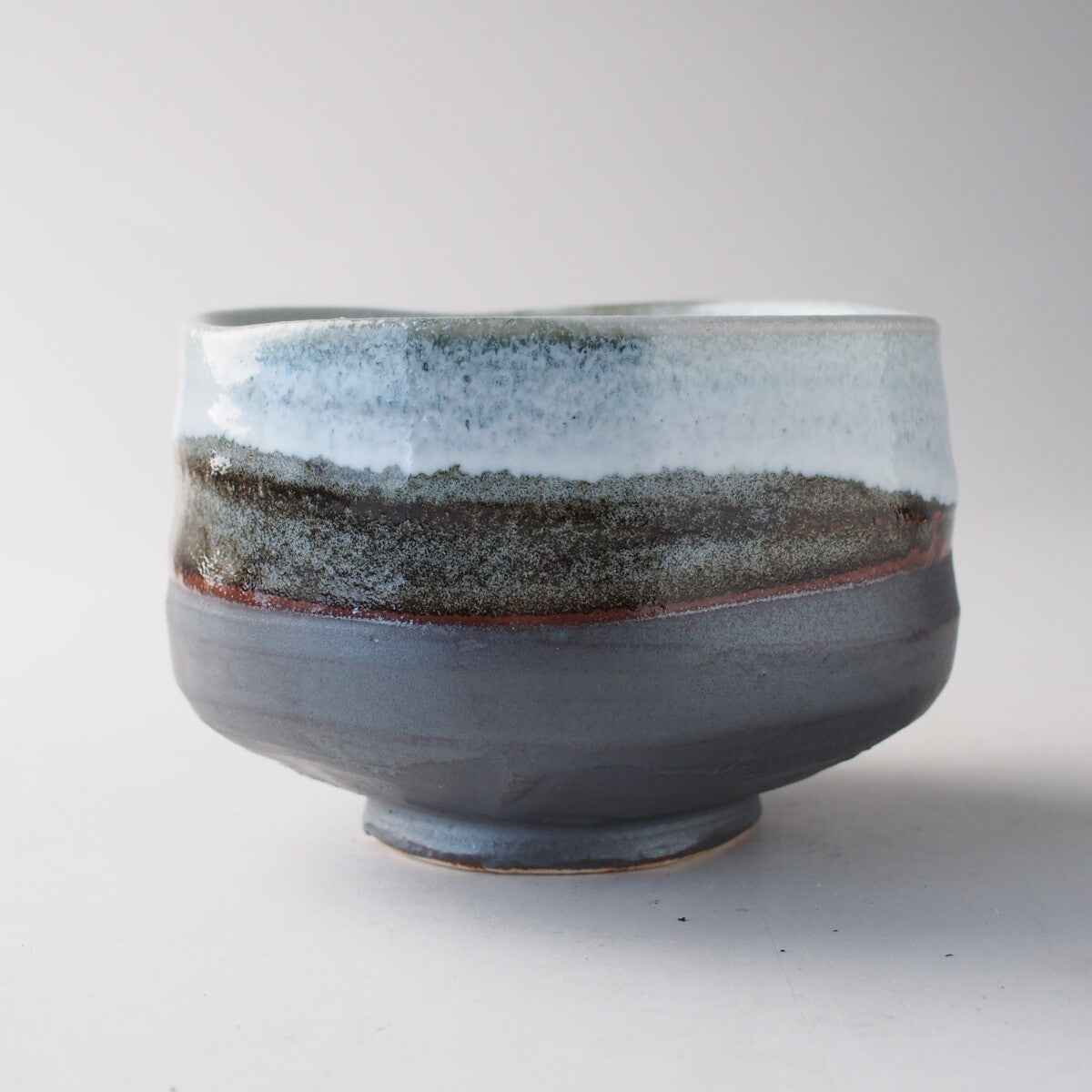 Shimo Yuki Snow Frost Matcha Bowl