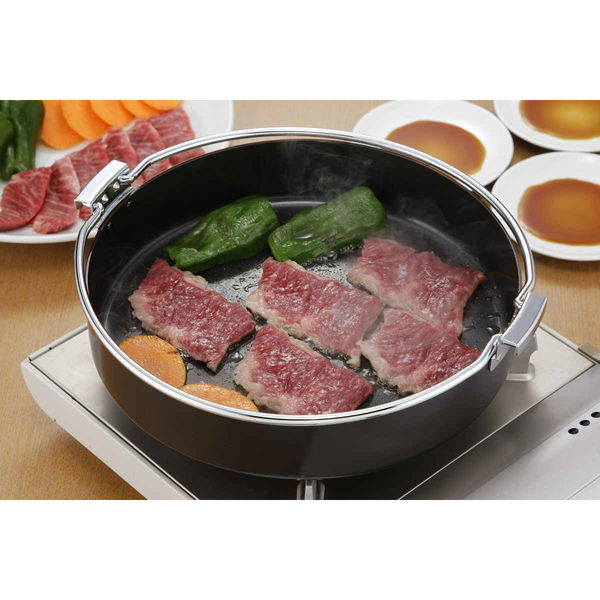 Shimomura Kihan Extra-Thick Iron Sukiyaki Pan 26cm