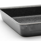 Shimomura Kihan Fiber Line Iron Square Fry Pan with Lid