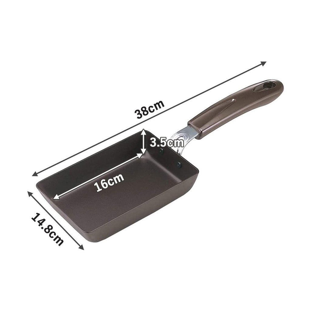 Shimomura Kihan Iron Tamagoyaki Pan 1-Egg