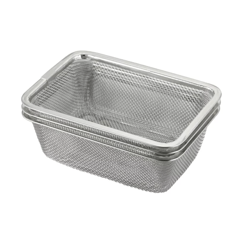 Shimomura Stackable Mini Rectangular Colander 3P – MINIMARU