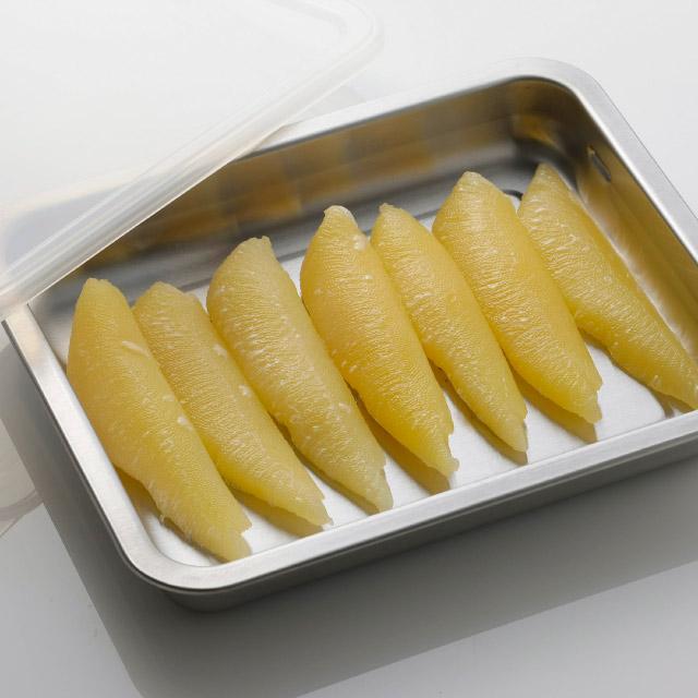 Shimomura Stainless Steel Wide Prep Trays with Lids 2pcs