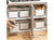 Shimoyama 2 Tier Iron Kitchen Storage Organiser with Lid - Small