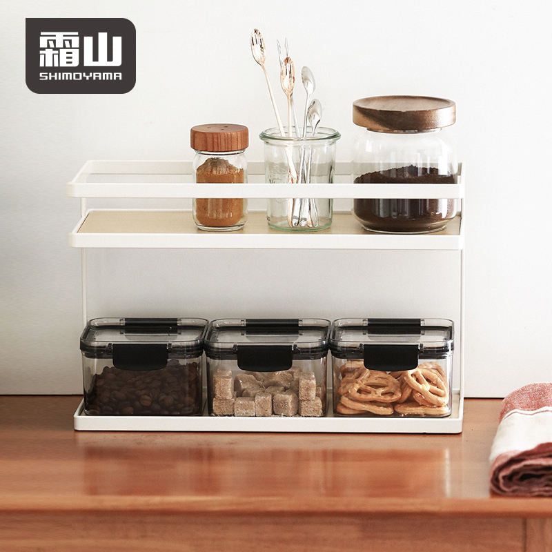 Shimoyama 2-tier Seasoning Kitchen Storage Rack