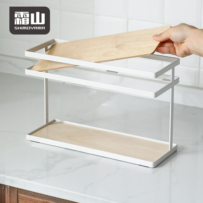 Shimoyama 2-tier Seasoning Kitchen Storage Rack