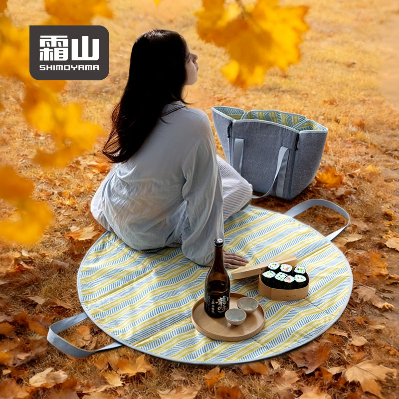 Shimoyama 2Way Picnic Mat and Tote Bag 30L