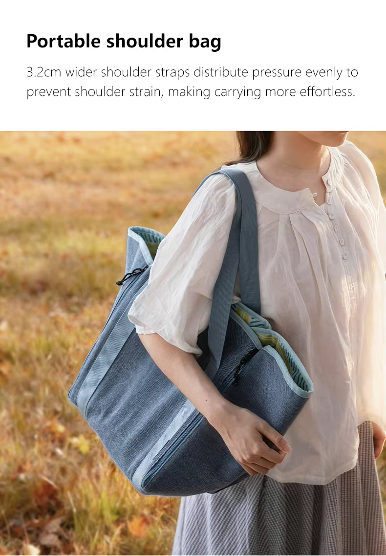 Shimoyama 2Way Picnic Mat and Tote Bag 30L