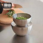 Shimoyama 304 Stainless Steel Cooking Bowl Lid - 13.2cm