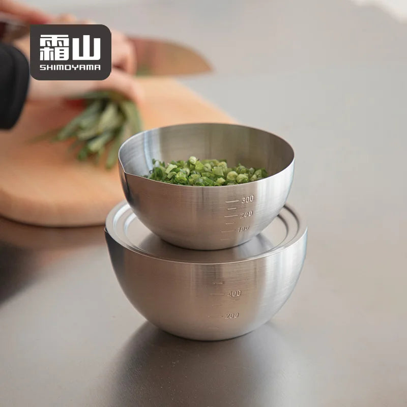 Shimoyama 304 Stainless Steel Cooking Bowl Lid - 13.2cm