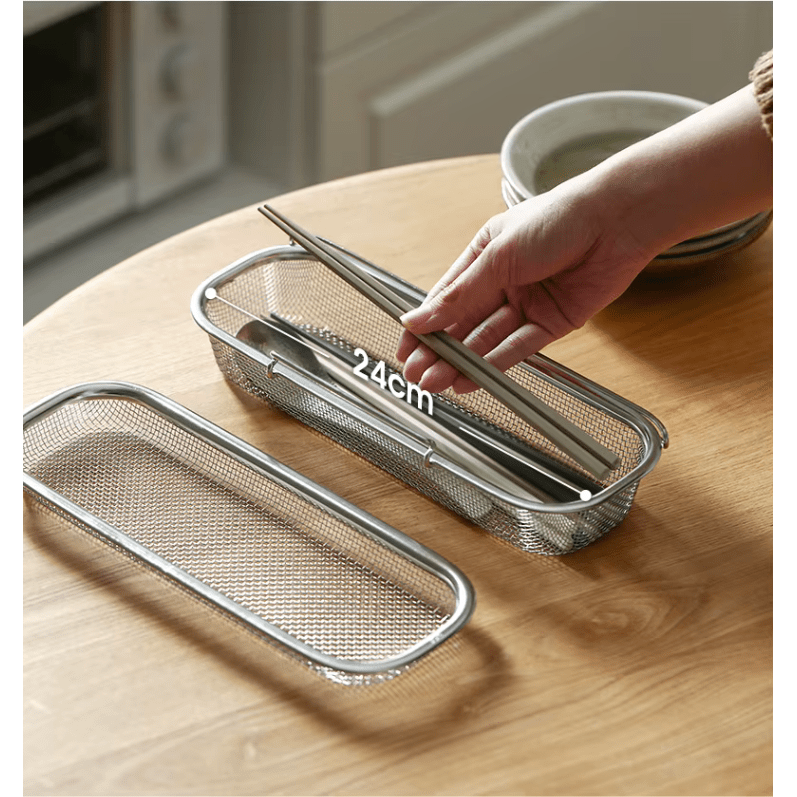 Shimoyama 304 Stainless Steel Dishwasher Cutlery Organiser