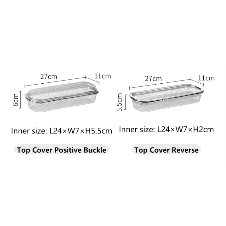 Shimoyama 304 Stainless Steel Dishwasher Cutlery Organiser