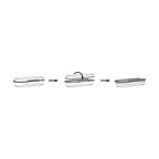 Shimoyama 304 Stainless Steel Dishwasher Cutlery Organiser