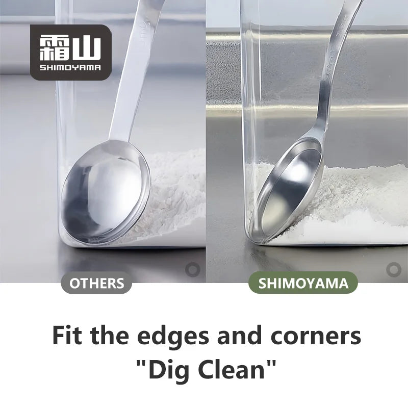 Shimoyama 304 Stainless Steel Double Graduated Measuring Spoon 7.5/15ml
