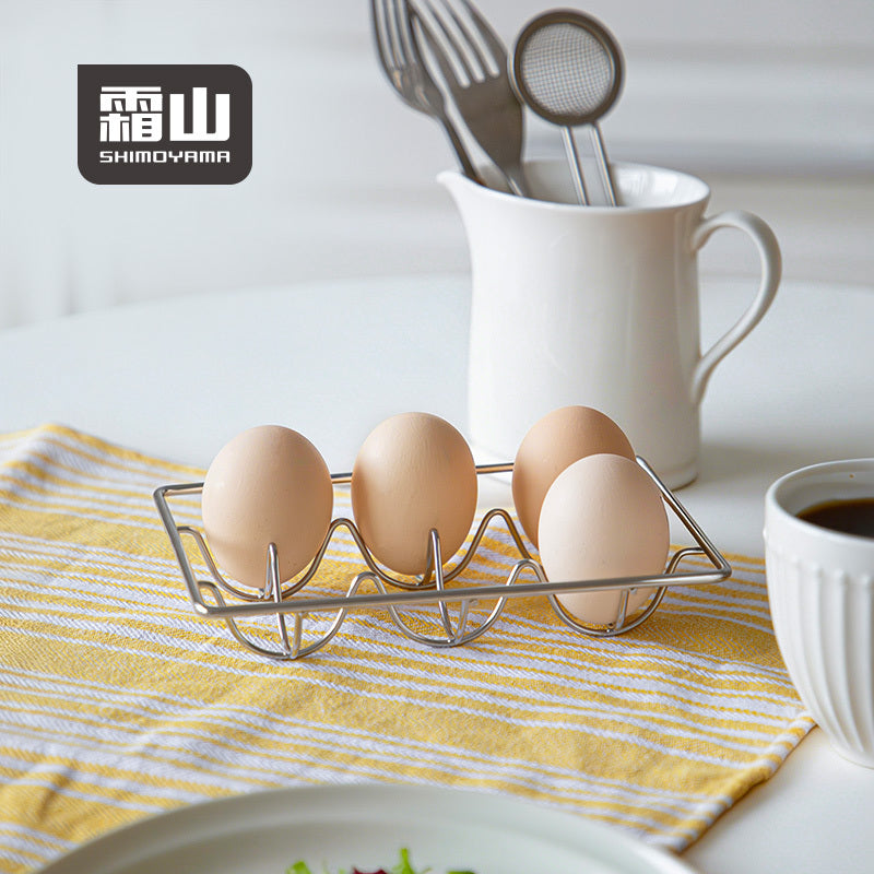 Shimoyama 304 Stainless Steel Egg Tray - 17.5x12cm