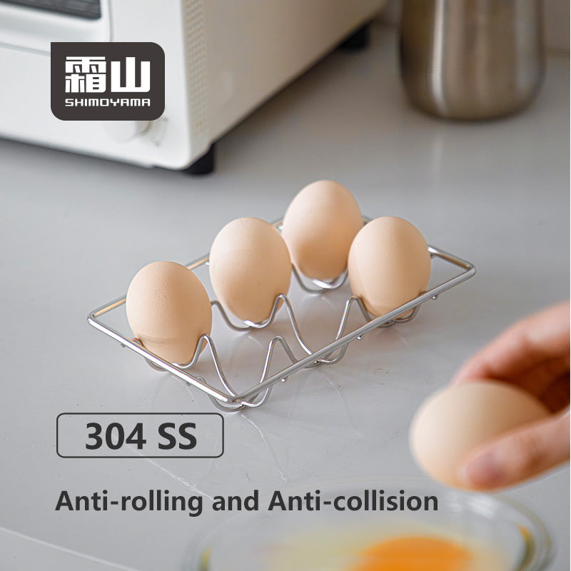 Shimoyama 304 Stainless Steel Egg Tray - 17.5x12cm