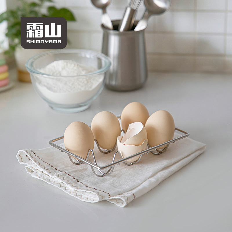 Shimoyama 304 Stainless Steel Egg Tray - 17.5x12cm