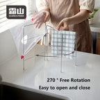 Shimoyama 304 Stainless Steel Foldable Dishcloth Rack