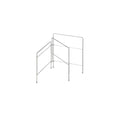 Shimoyama 304 Stainless Steel Foldable Dishcloth Rack