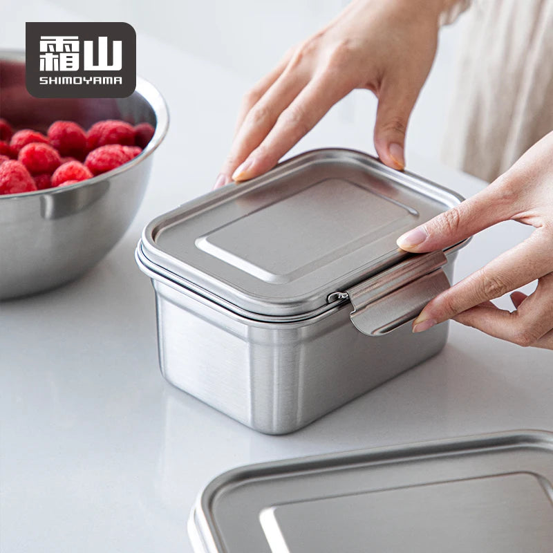 Shimoyama 304 Stainless Steel Food Container 1200ml