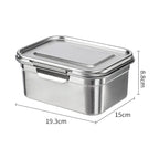 Shimoyama 304 Stainless Steel Food Container 1600ml