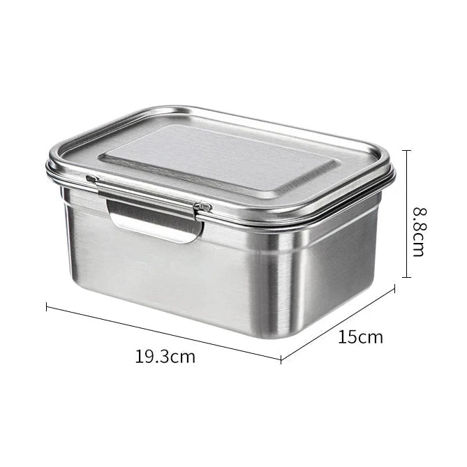 Shimoyama 304 Stainless Steel Food Container 1600ml