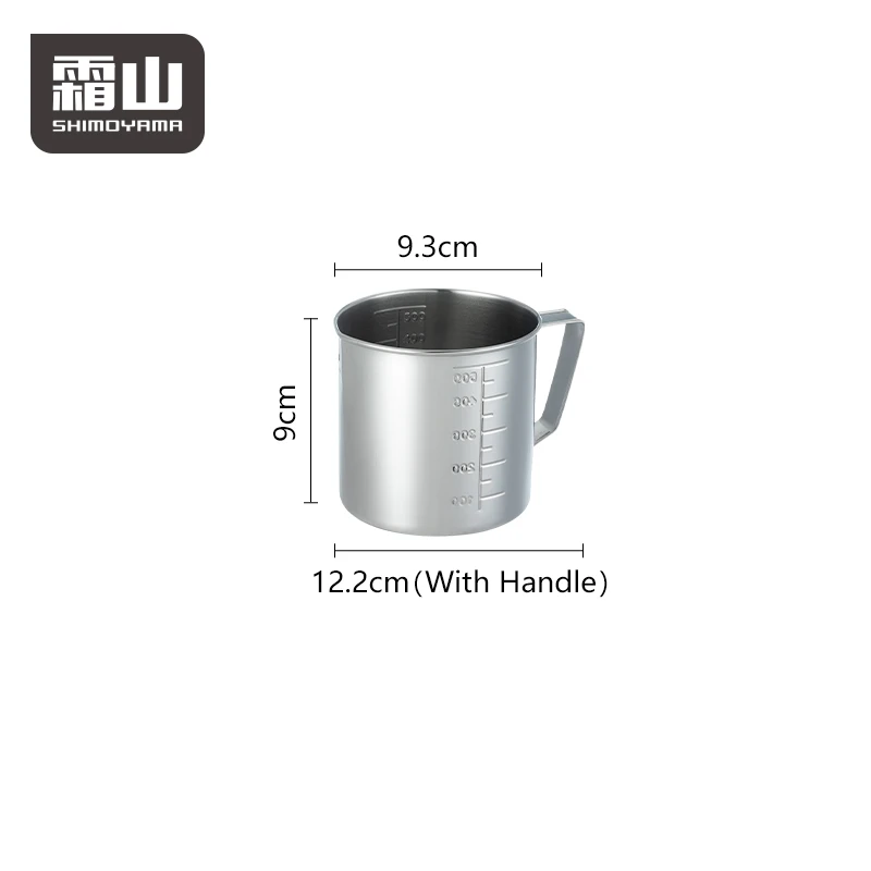 Shimoyama 304 Stainless Steel Measuring Cup 500ml