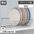 Shimoyama 304 Stainless Steel Plate Rack