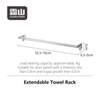 Shimoyama 304 Stainless Steel Retractable Over Door Hanging Bar