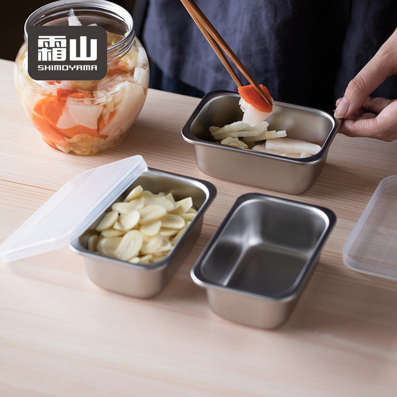 Shimoyama 304 Stainless Steel Seasoning Box 220ml 3P