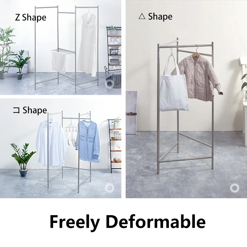 Shimoyama 304 Stainless Steel Three-fold Drying Rack