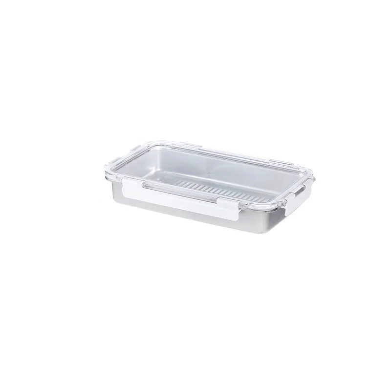 Shimoyama 316 Stainless Steel Long Rectangle Container 2500ml