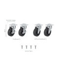 Shimoyama 360° Universal Wheels for ADV Utility Box