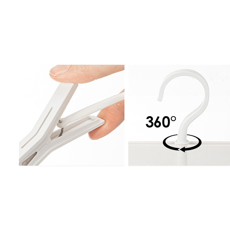 Shimoyama ABS 6 Clothes Hanger Pegs