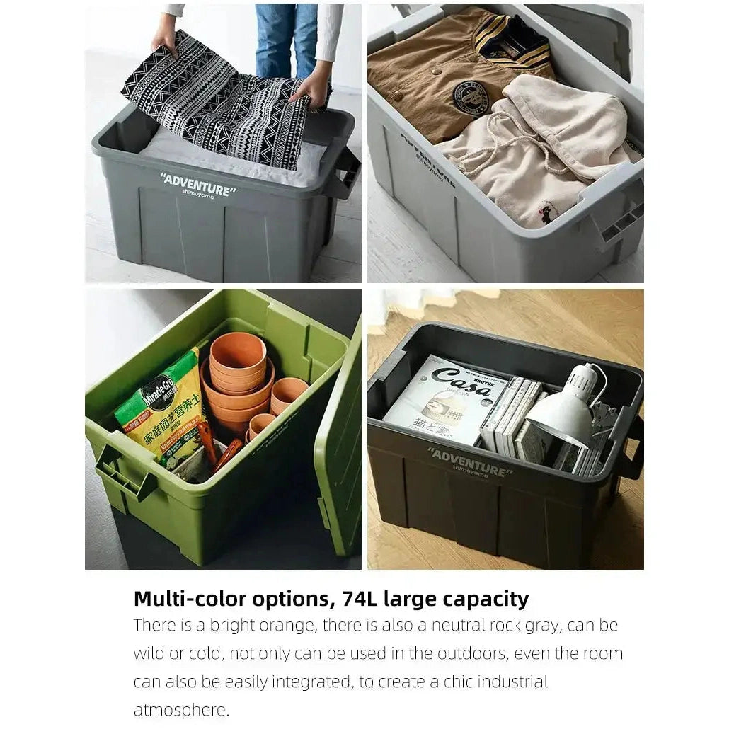 Shimoyama ADV Outdoor Storage Utility Box 74L