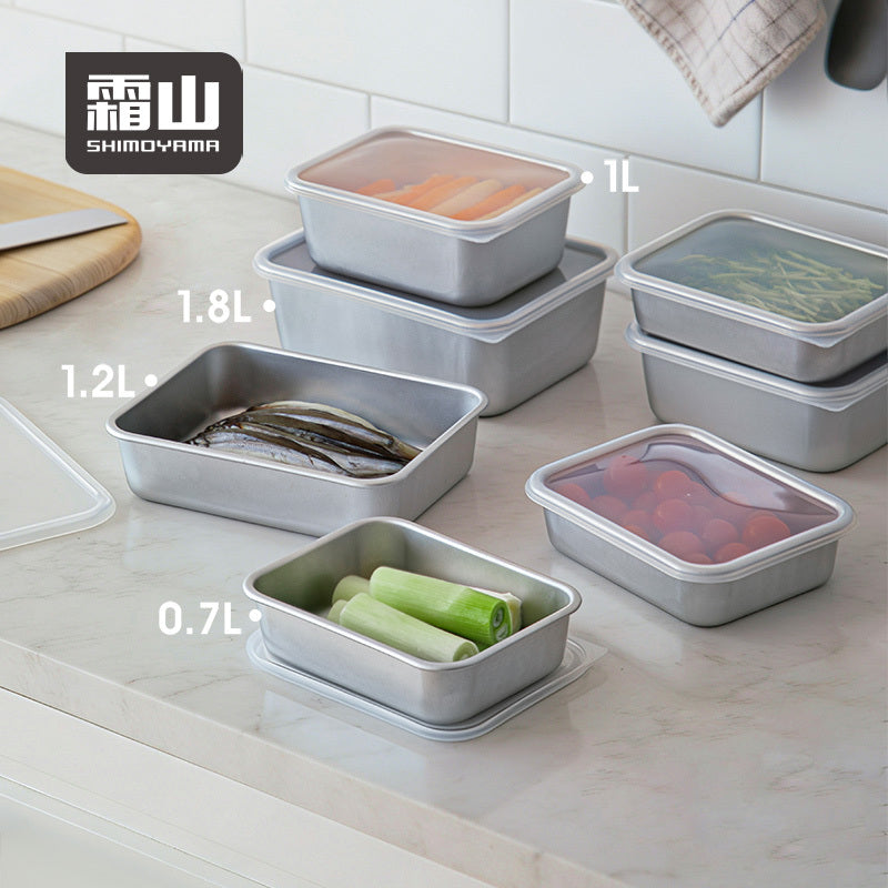Shimoyama Aluminium Food Container - Shallow 700ml