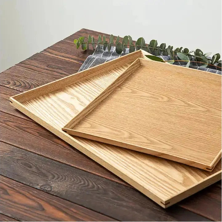 Shimoyama Ash Wood Tray 39.5x28.8
