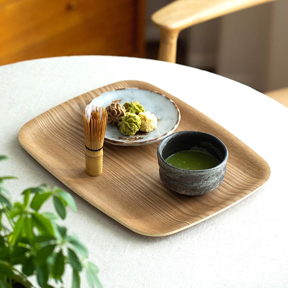 Shimoyama Ash Wood Tray - 46x36cm