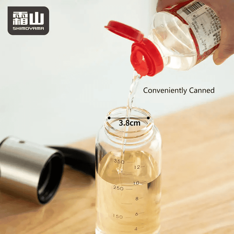 Shimoyama Auto Flip Borosilicate Glass Oil Pot 350ml