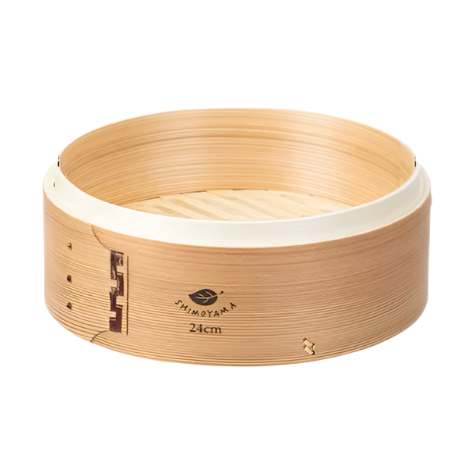 Shimoyama Bamboo Steamer Basket 24cm