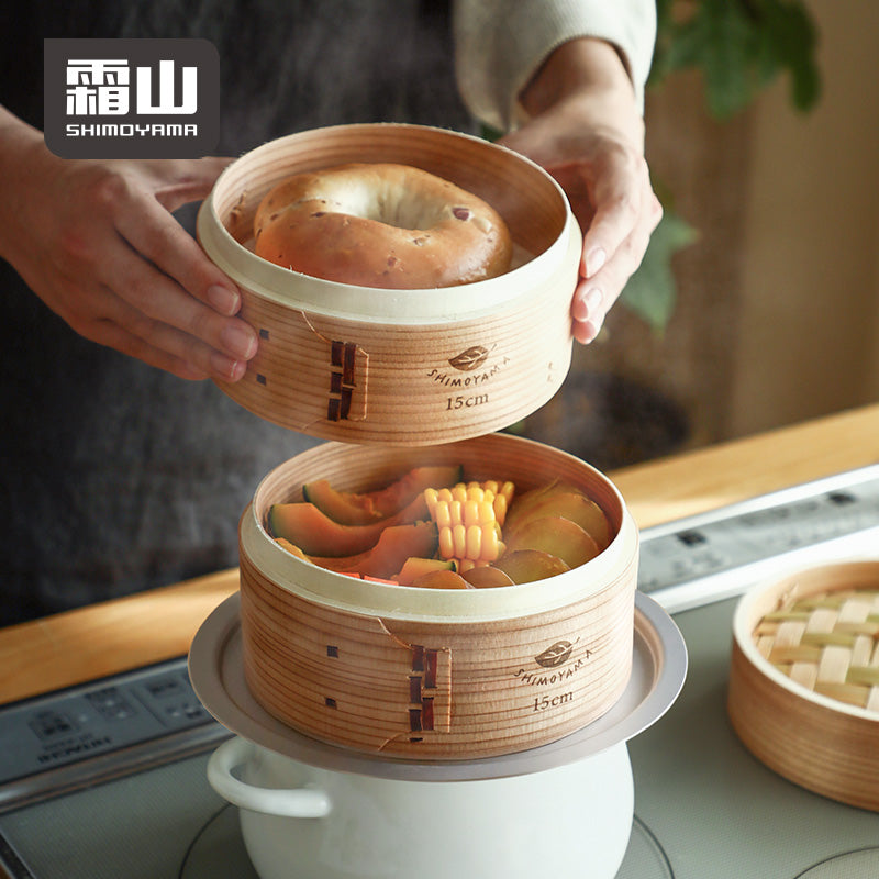 Shimoyama Bamboo Steamer Set 15cm