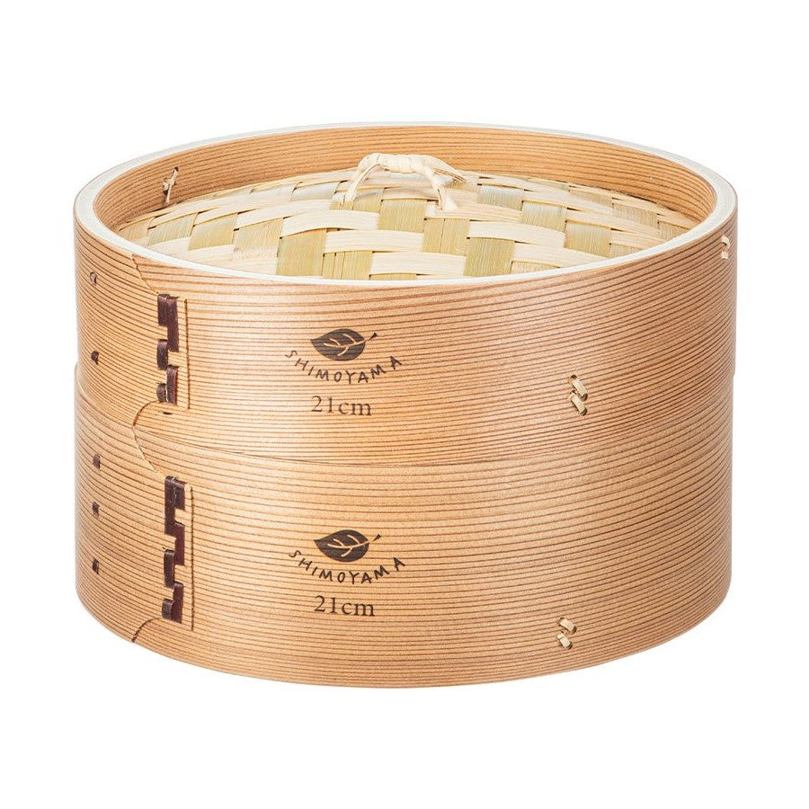 Shimoyama Bamboo Steamer Set 21cm