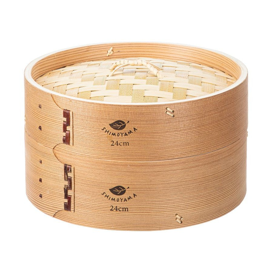 Shimoyama Bamboo Steamer Set 24cm