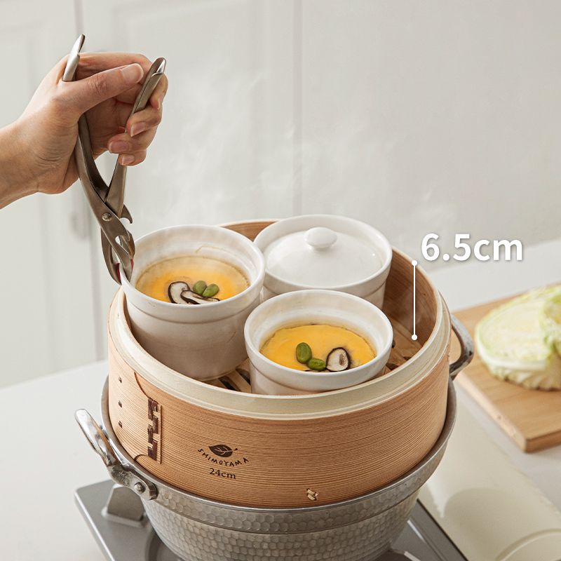 Shimoyama Bamboo Steamer Set 24cm