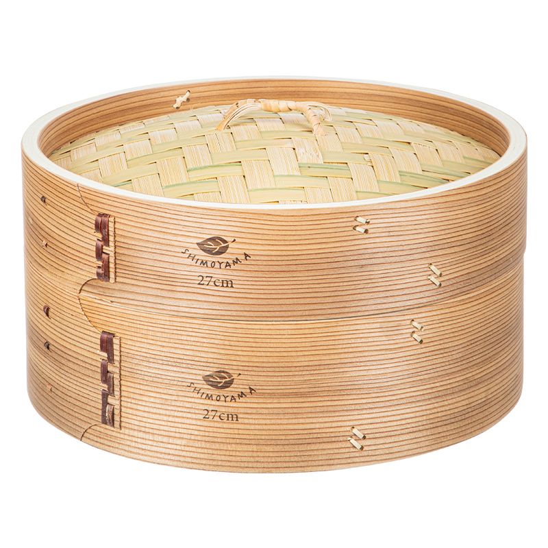 Shimoyama Bamboo Steamer Set 27cm