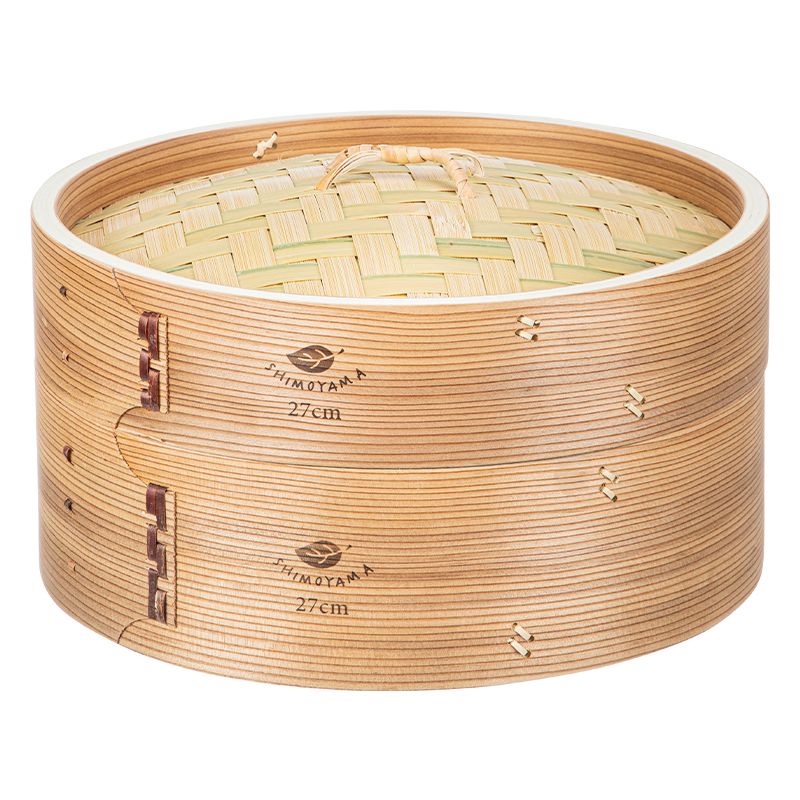 Shimoyama Bamboo Steamer Set 27cm